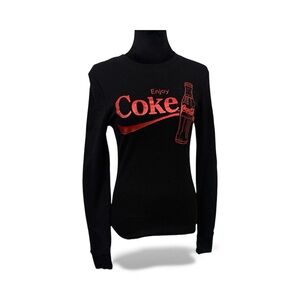 Coca-Cola Black Shirt with Red Logo